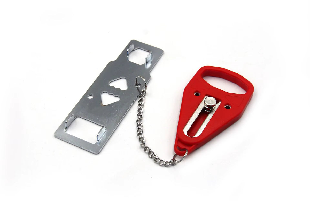 Portable Door Lock Hotel Door Locks for Travelers Anti-Theft Self-Defense Accommodation Door Stopper for Apartment Security